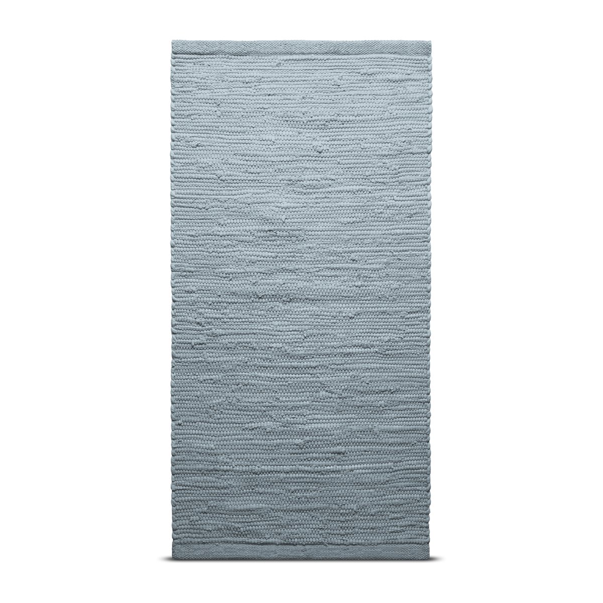 Bilde av Rug Solid Cotton teppe 75 x 200 cm light grey (lysegrå)