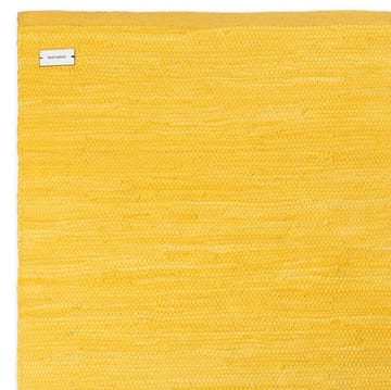Cotton teppe 75 x 200 cm - Raincoat yellow (gul) - Rug Solid