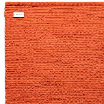 Cotton teppe 75 x 200 cm - Solar oransje (oransje) - Rug Solid