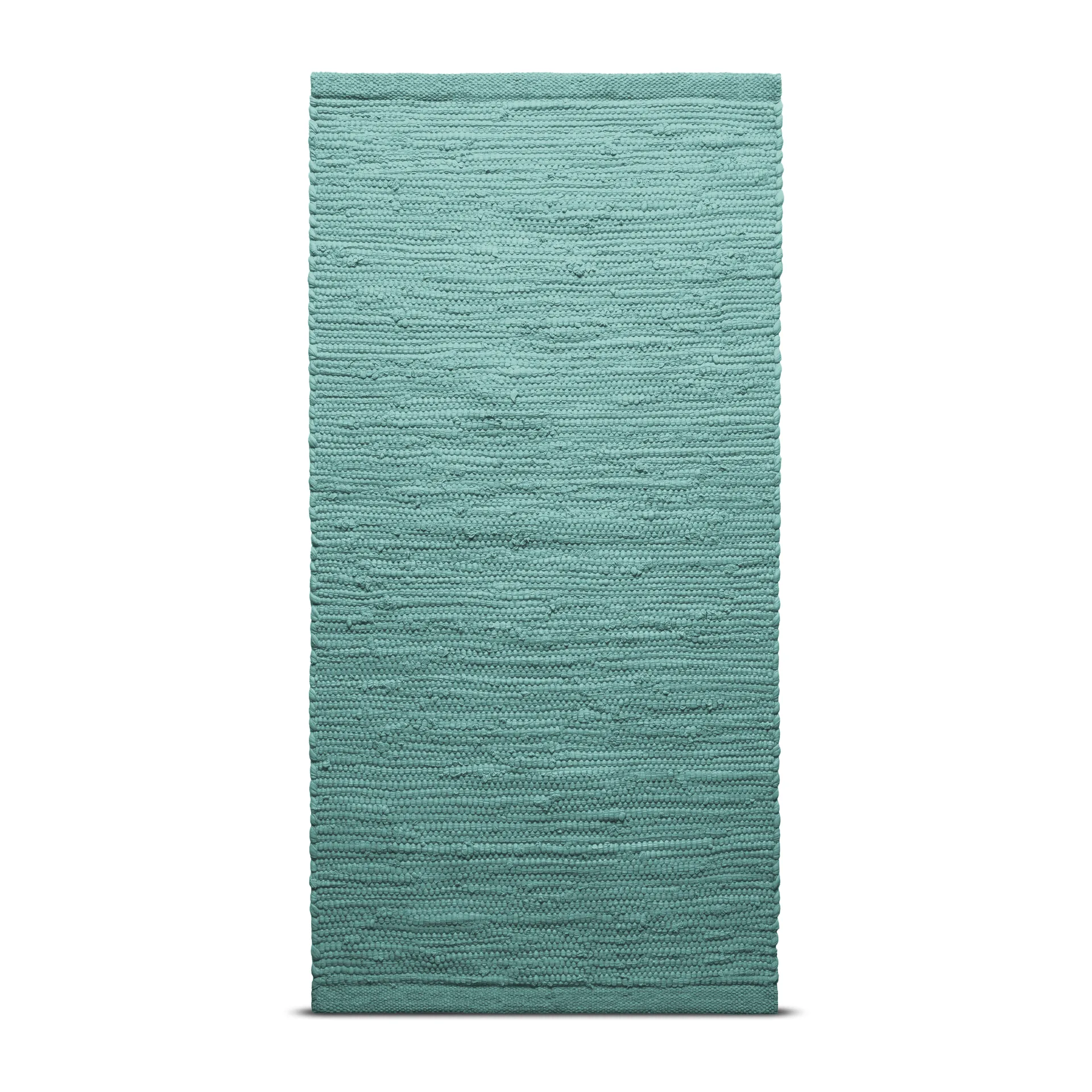 Cotton teppe 75 x 300 cm, Dusty jade (mint) Rug Solid