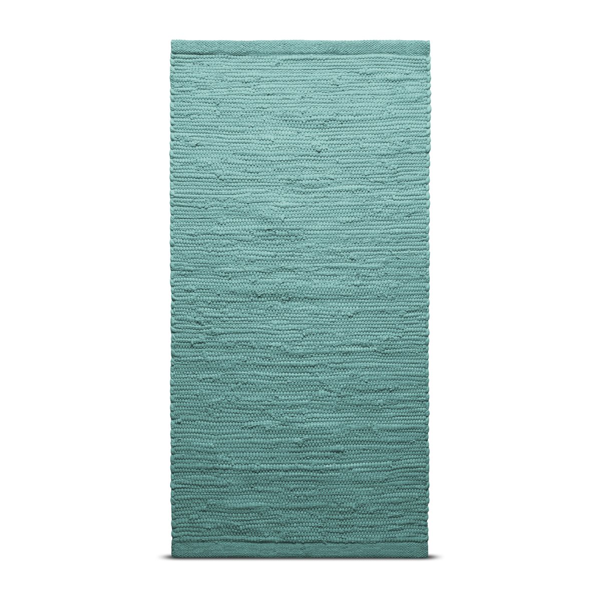 Bilde av Rug Solid Cotton teppe 75 x 300 cm Dusty jade (mint)