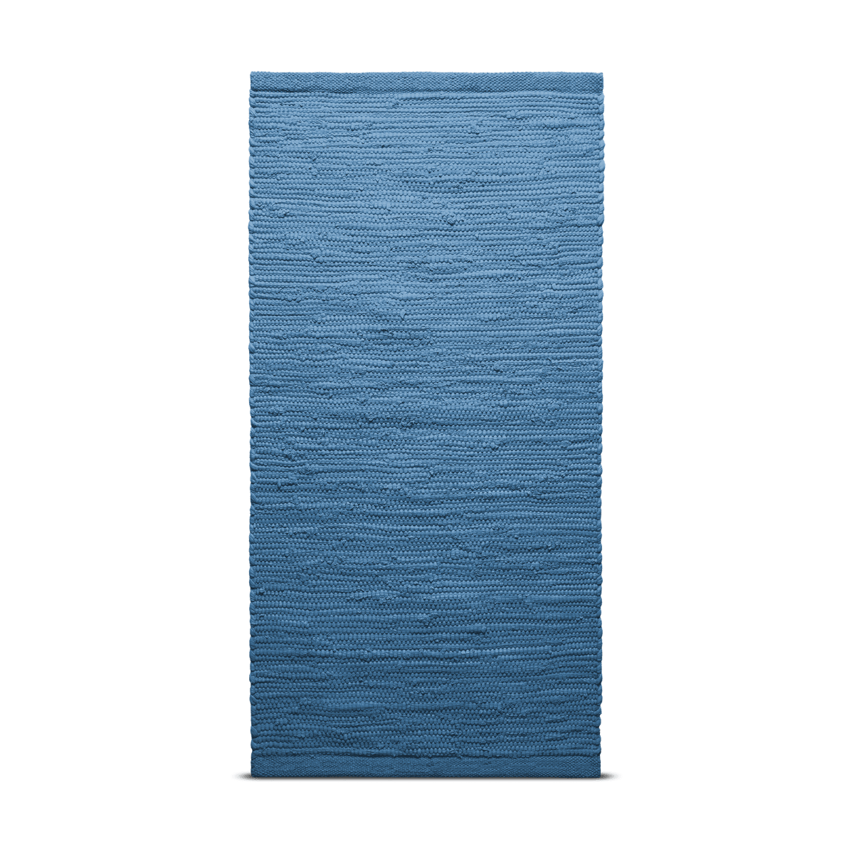 Bilde av Rug Solid Cotton teppe 75 x 300 cm Pacific
