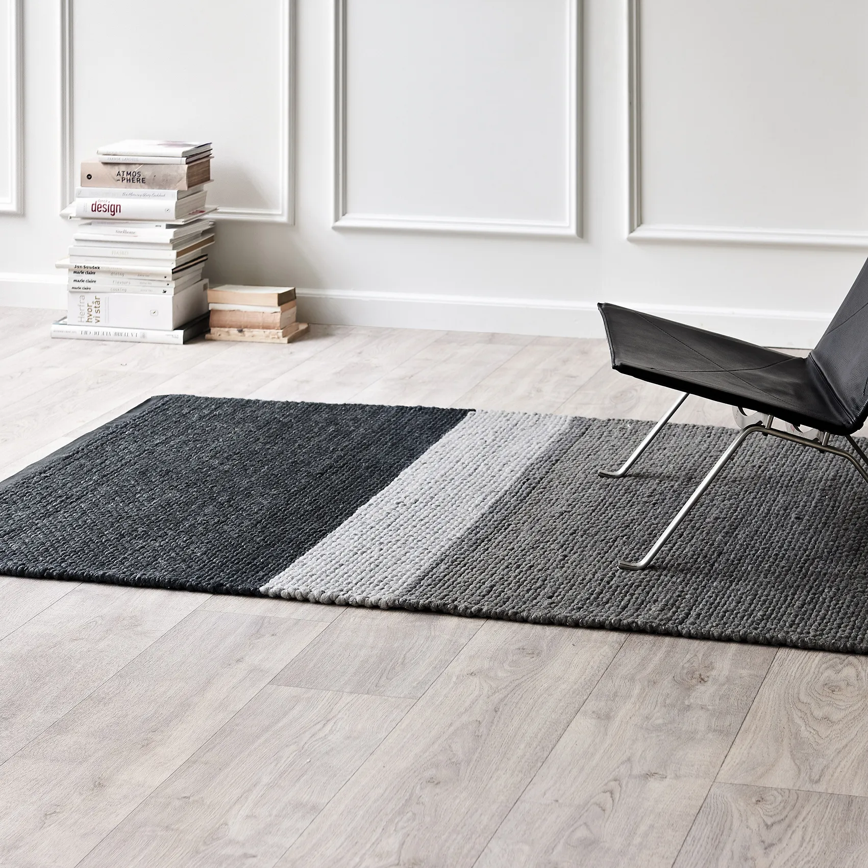 Landscape teppe 140x200 cm, Gravel Rug Solid
