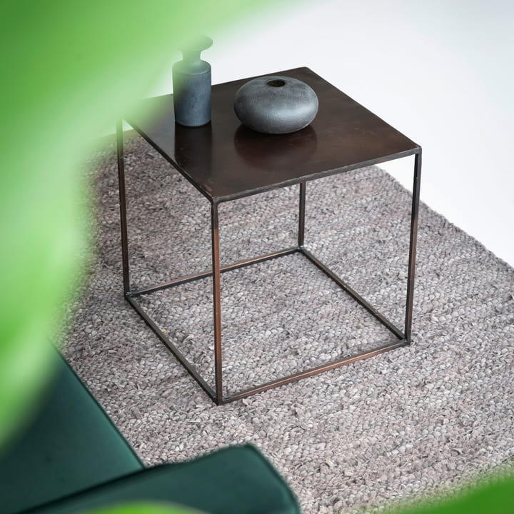 Leather gulvteppe 200x300 cm, Wood (brun) Rug Solid