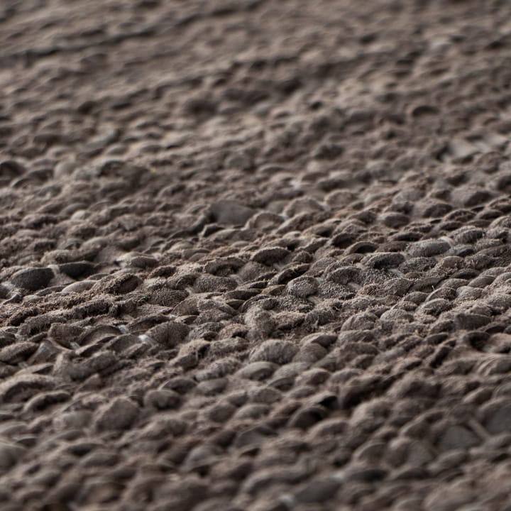 Leather gulvteppe 60x90 cm, Wood (brun) Rug Solid
