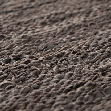 Leather gulvteppe 60x90 cm - Wood (brun) - Rug Solid