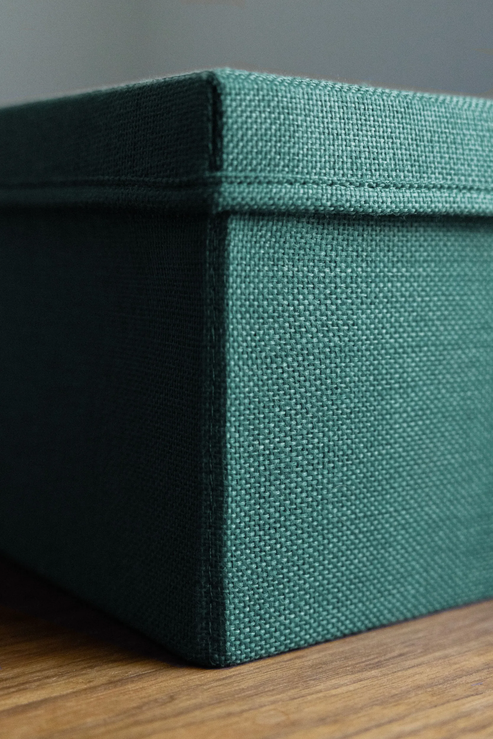 Rug Solid organizer 30x30x30 cm, Jade. Rug Solid