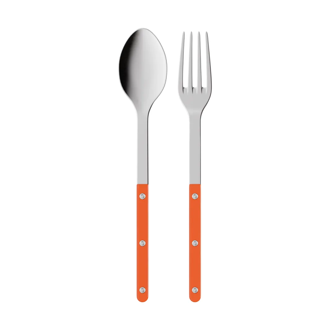 Bistrot solid serveringsbestikk 2 deler, Orange SABRE Paris