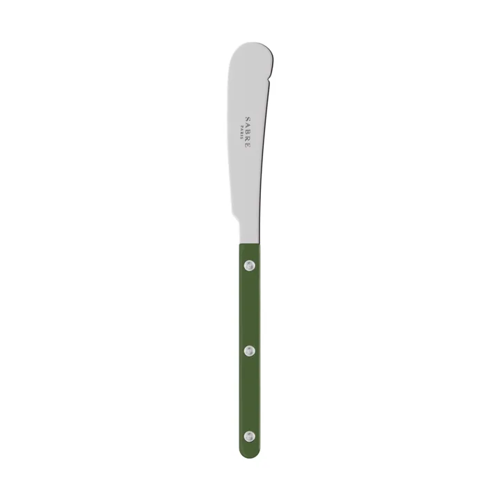 Bistrot solid smørkniv 16 cm - Green - SABRE Paris