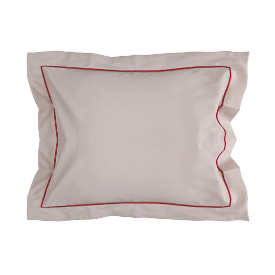 Bilde av Sagaform Carl putetrekk 50x60 cm Beige-vinrød