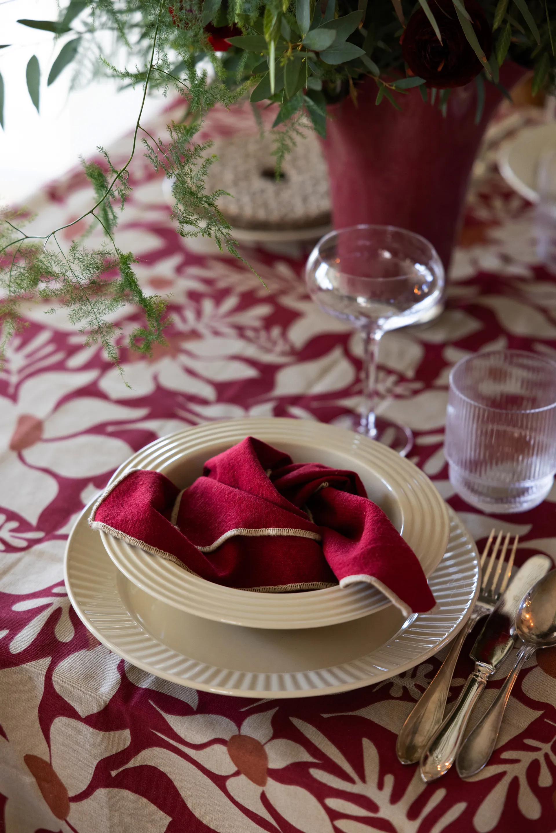 Coffee & More dyp tallerken Ø22 cm, Beige Sagaform