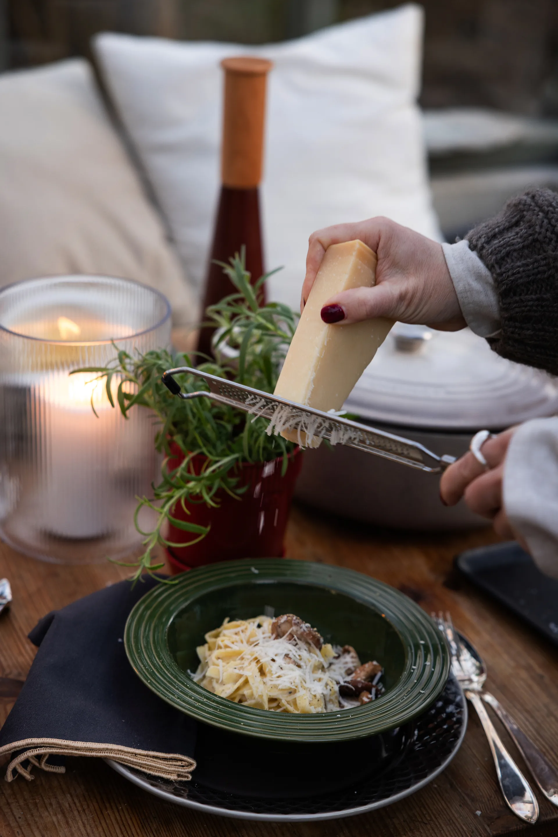 Coffee & More dyp tallerken Ø22 cm, Grønn Sagaform