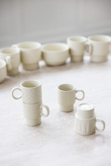 Coffee & More espressokopp 4-pk - Beige - Sagaform