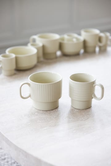 Coffee & More kaffekopp 2-pk - Beige - Sagaform