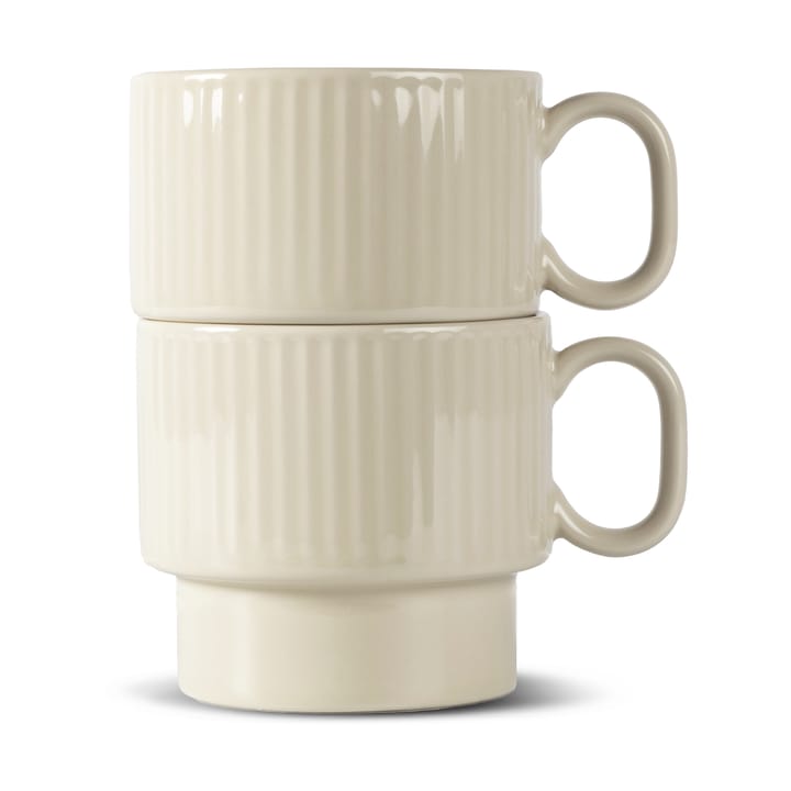 Coffee & More tekopp 2-pk - Beige - Sagaform