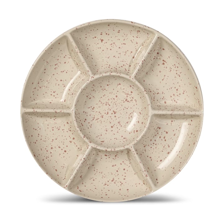 Ditte serveringsfat - Beige-burgunder - Sagaform