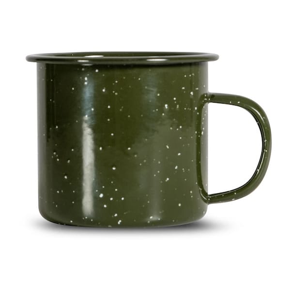 Doris emaljekopp 35 cl - Grønn - Sagaform