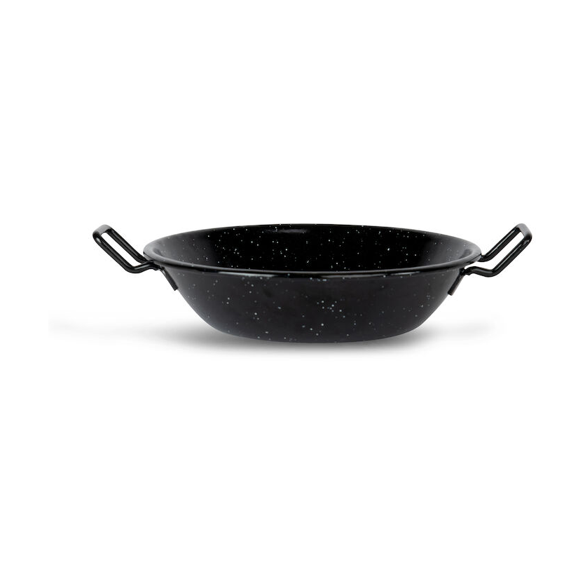 Sagaform Doris emaljert wokpanne liten 23,5 cm Sort