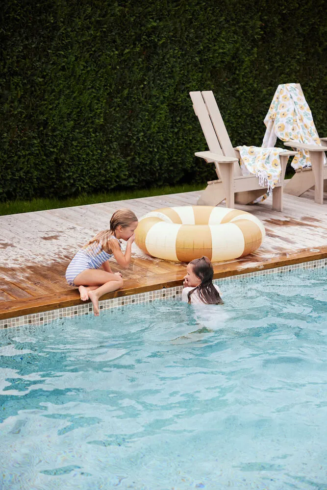 Eden hamam håndkle 90x170 cm, Mixet gult Sagaform