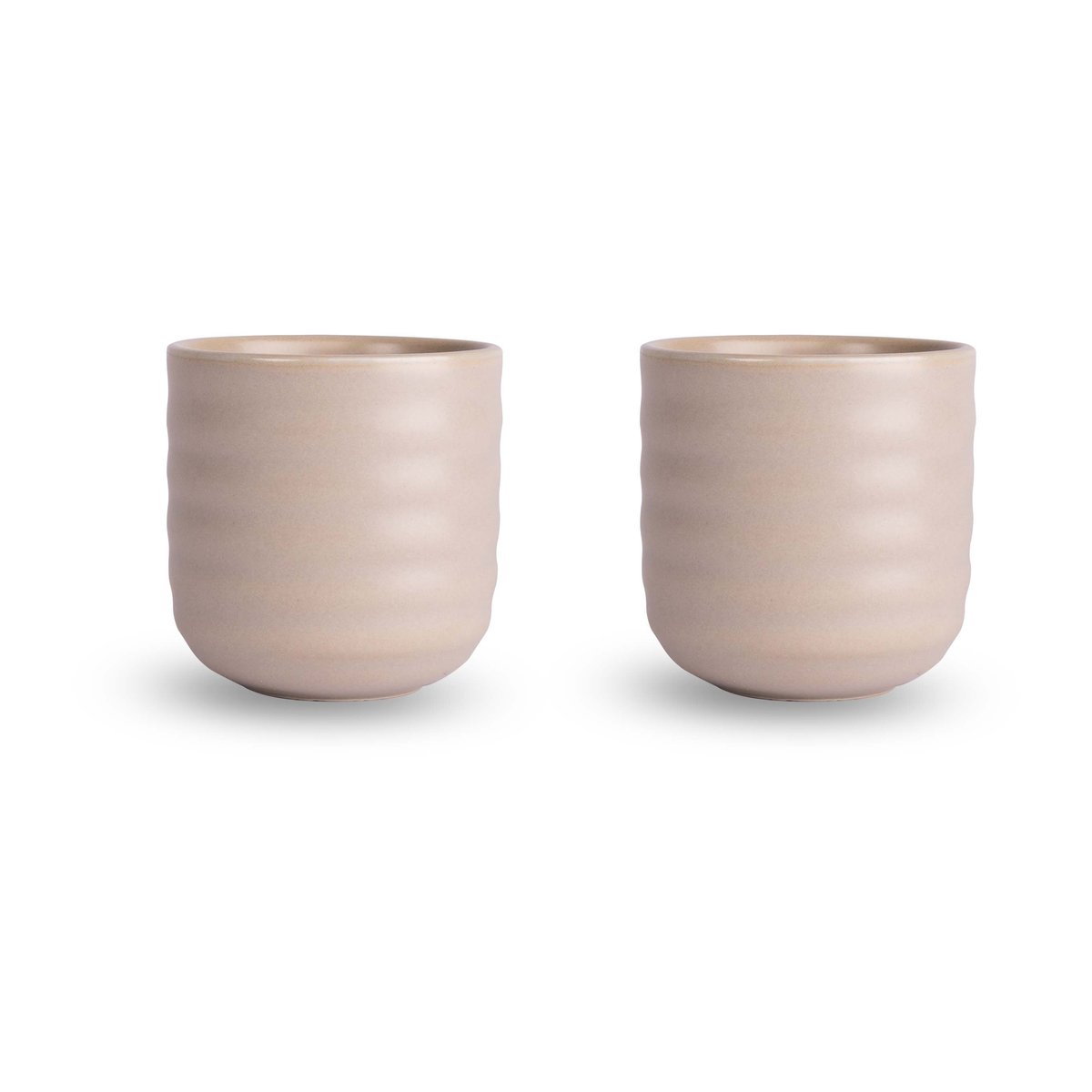 Sagaform Ellen kopp 2-pack 18 cl Benhvit