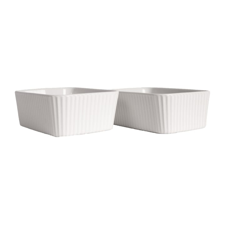Flora ugnsform mini 2-pack - Hvit - Sagaform