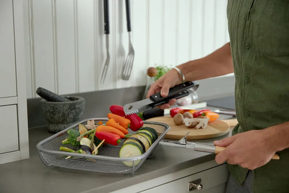 Fredde BBQ grillsett 3 deler, Svart Sagaform