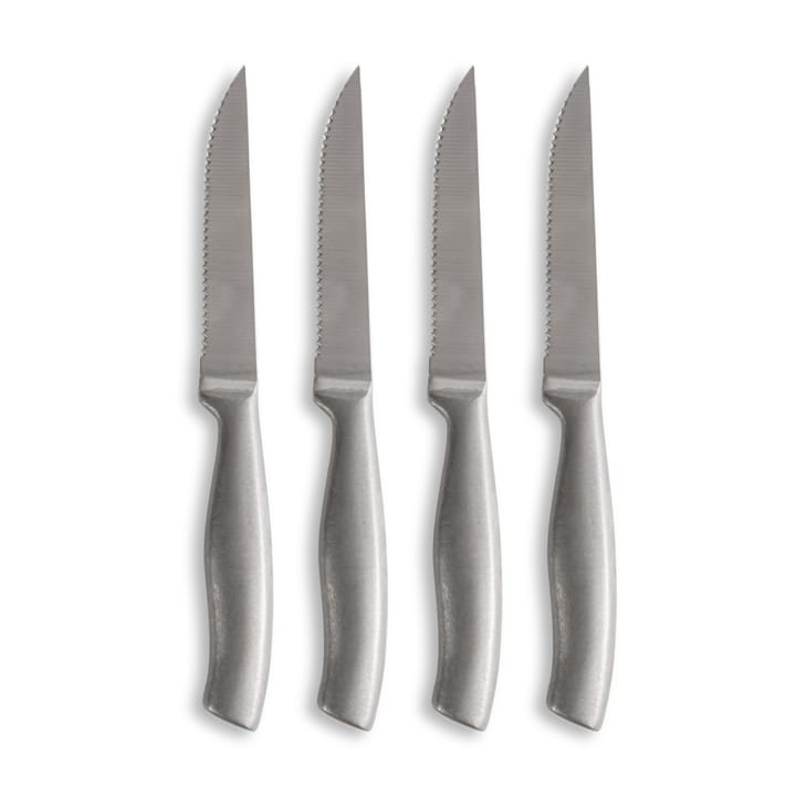 Fredde grillkniv 22,5 cm 4-pakning - Sølv - Sagaform