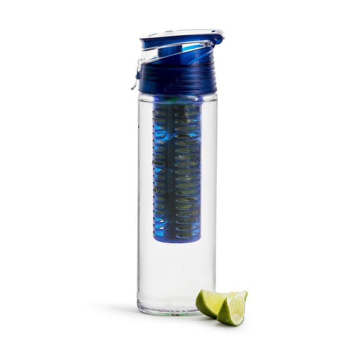 Fresh flaske med fruktkolbe 75 cl - blå - Sagaform