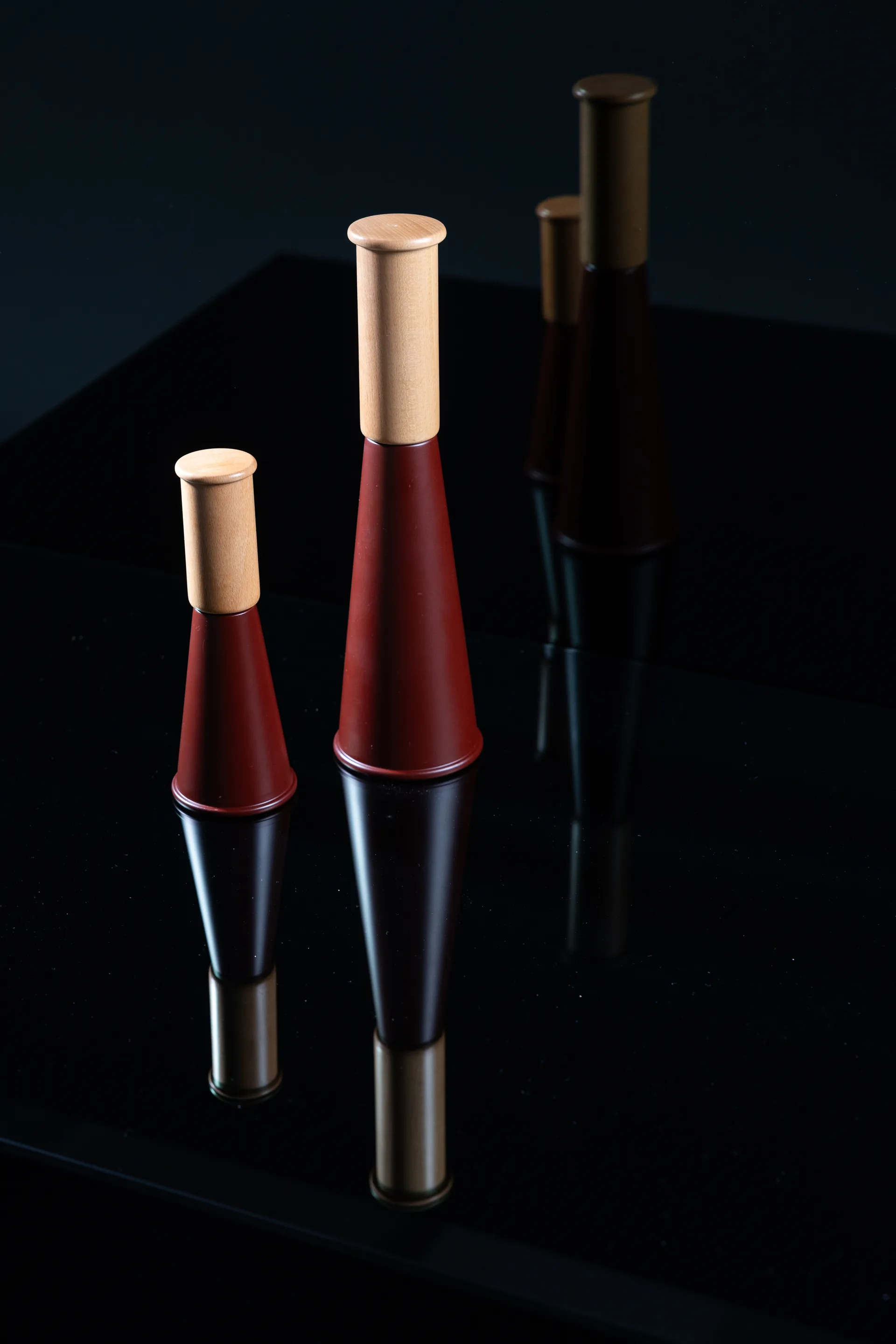 Gurken salt- og pepperkvern medium 20,5 cm, Rød-brun Sagaform