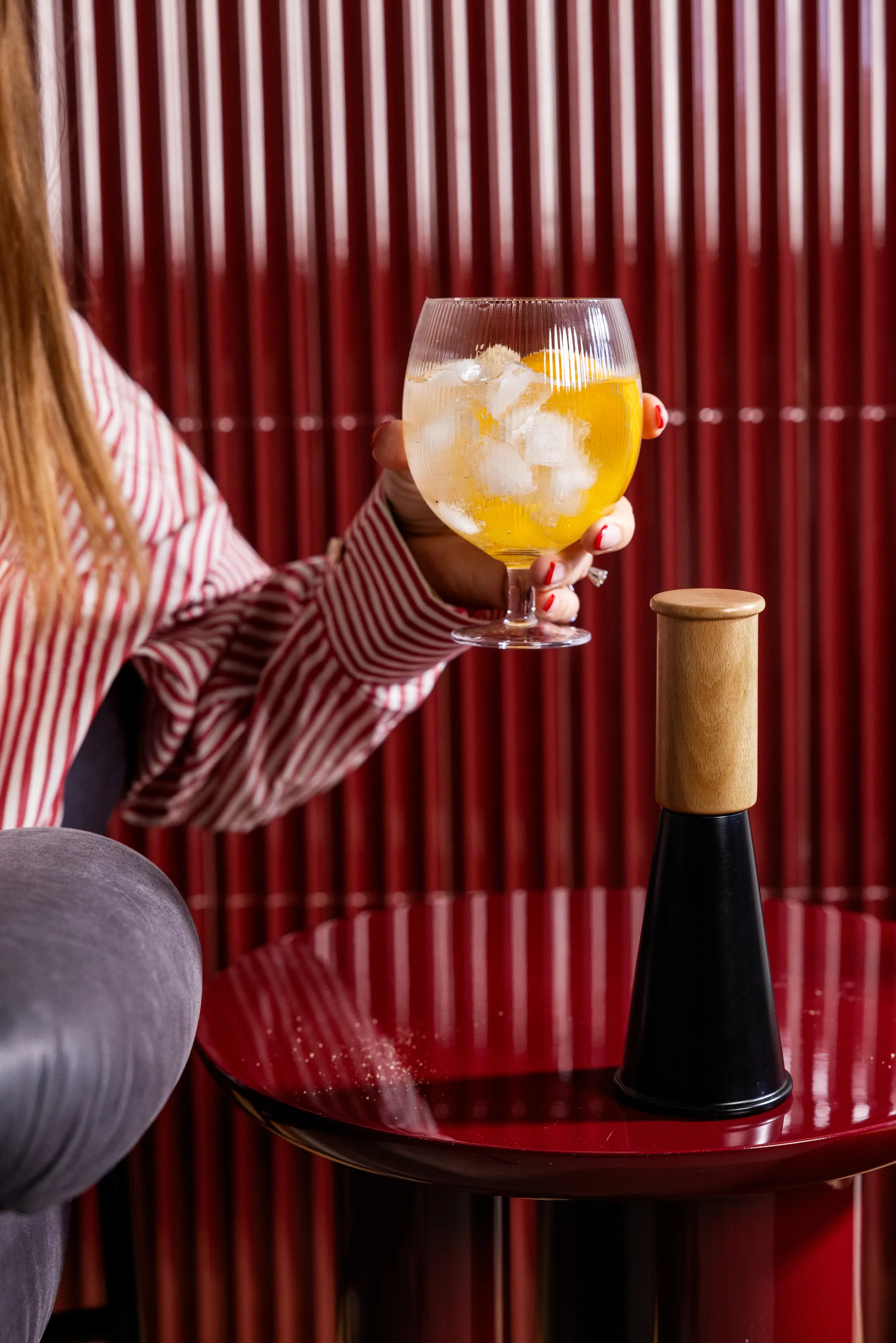 Gurken salt- og pepperkvern medium 20,5 cm, Svart-brun Sagaform