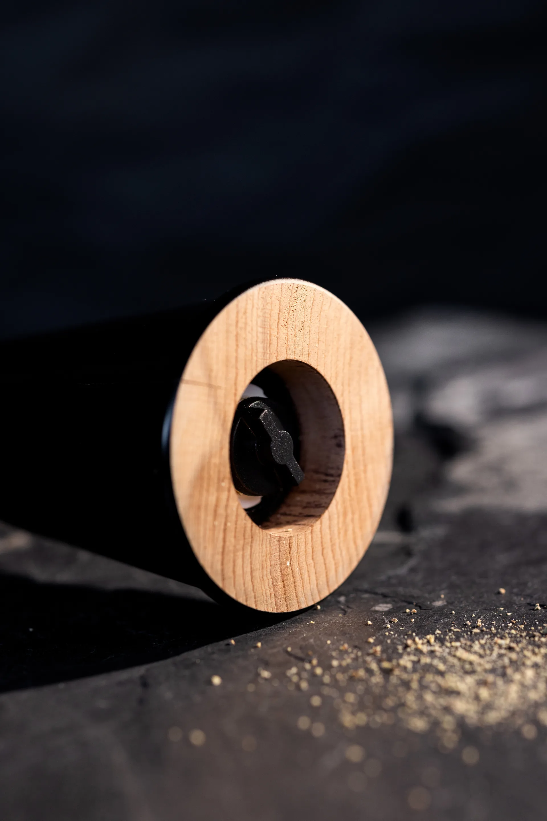 Gurken salt- og pepperkvern medium 20,5 cm, Svart-brun Sagaform