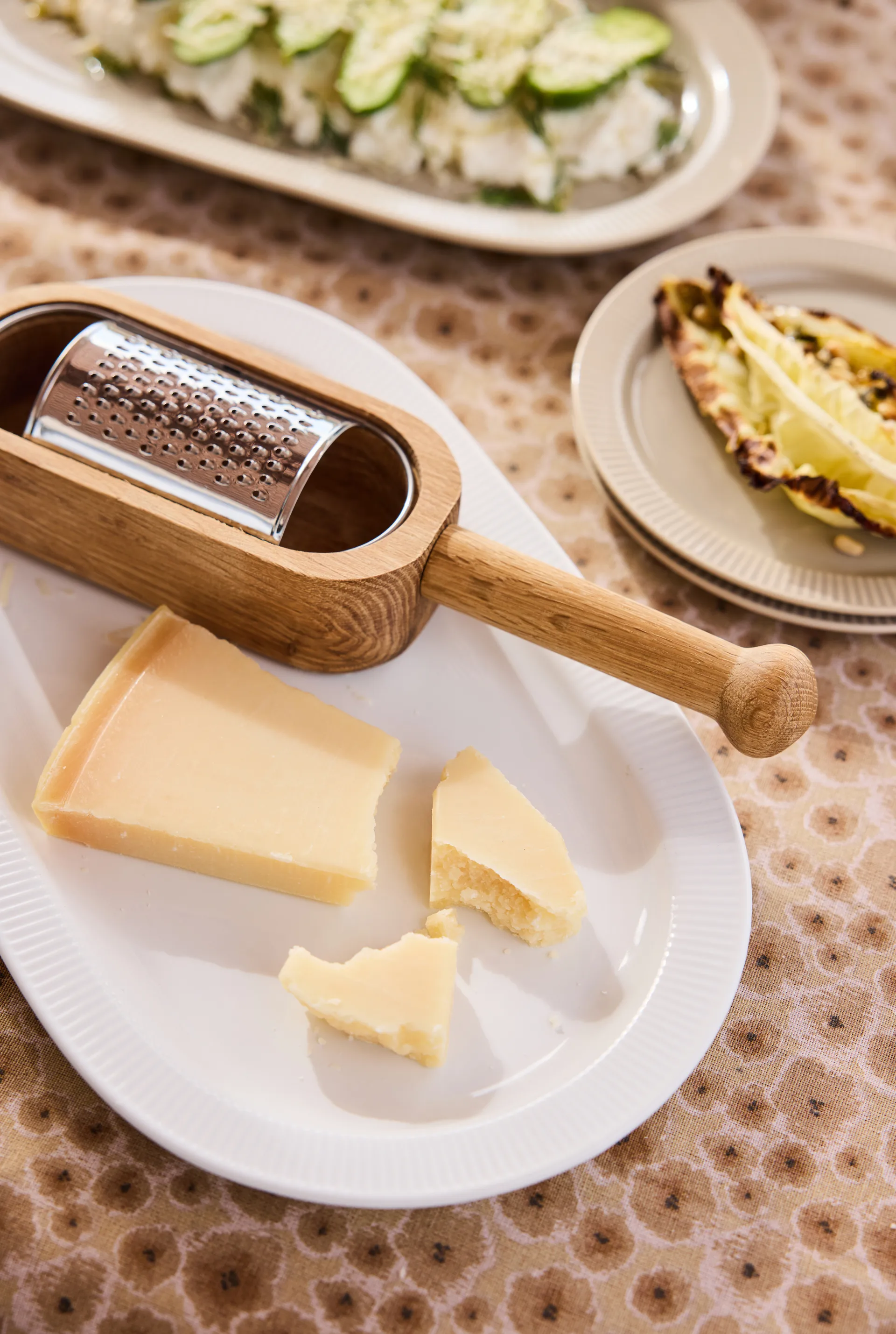 Inka serveringsfat, Hvit, 20x34 cm Sagaform