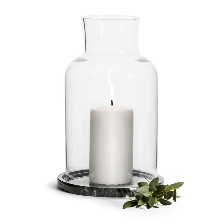 Marble lykt - marmor-glass - Sagaform