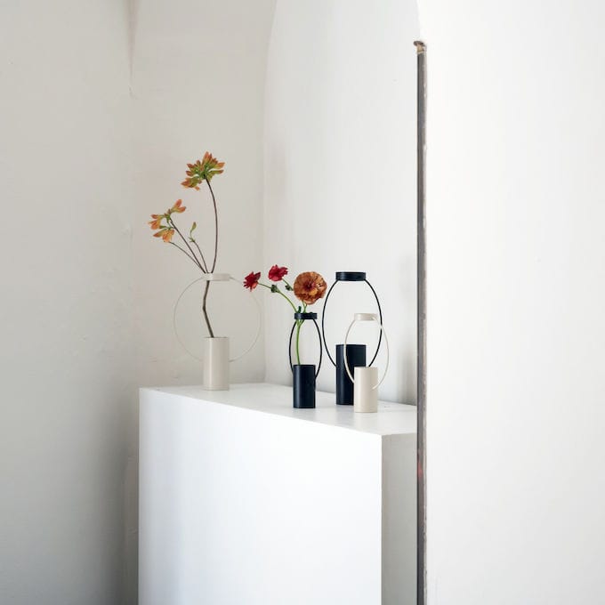 Moon vase 30 cm - Svart - Sagaform