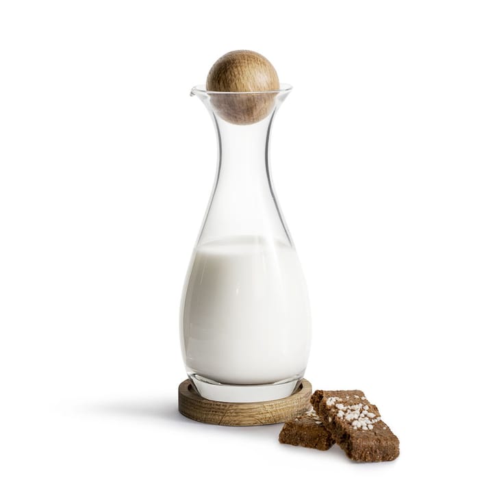 Oak fløtemugge - eik-glass - Sagaform
