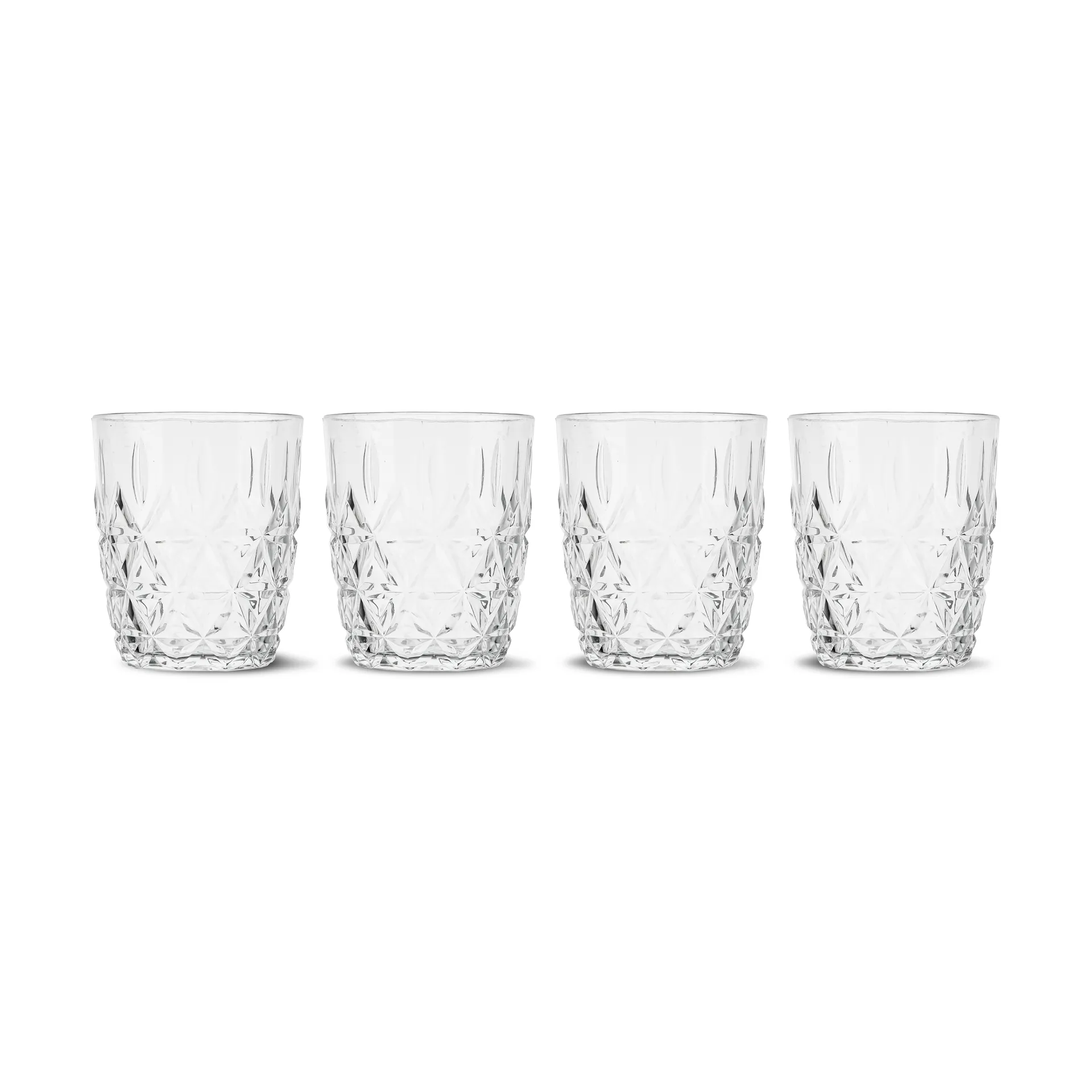 Picknick Juni vannglass 28 cl 4-pk, Klar Sagaform