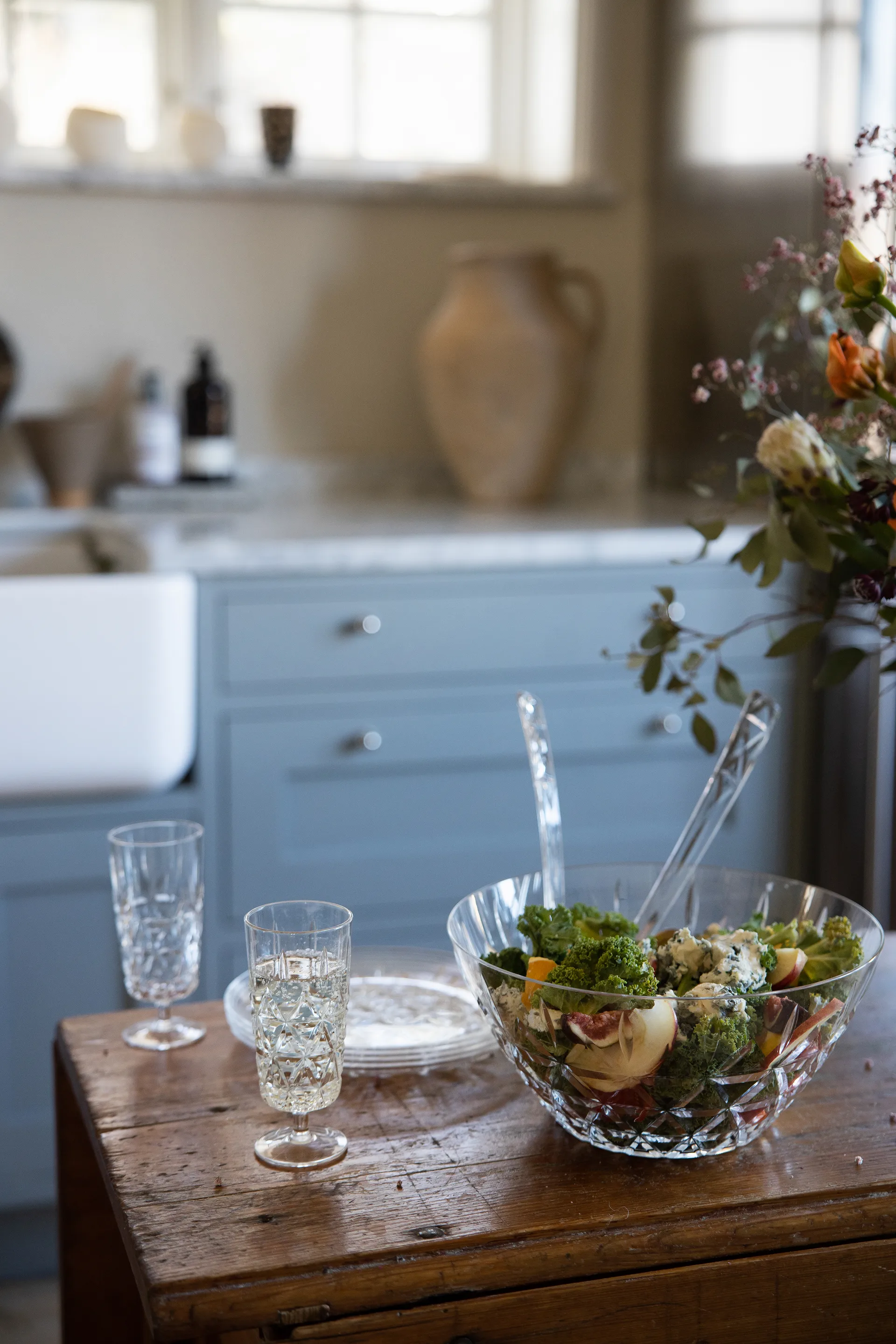 Picknick salatbestikk 2 deler, Klar Sagaform