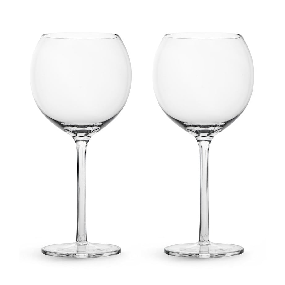 Sagaform Saga vinglass 2-pakning Klar | Skandinavisk Design | Vinglass | Gjennomsiktig