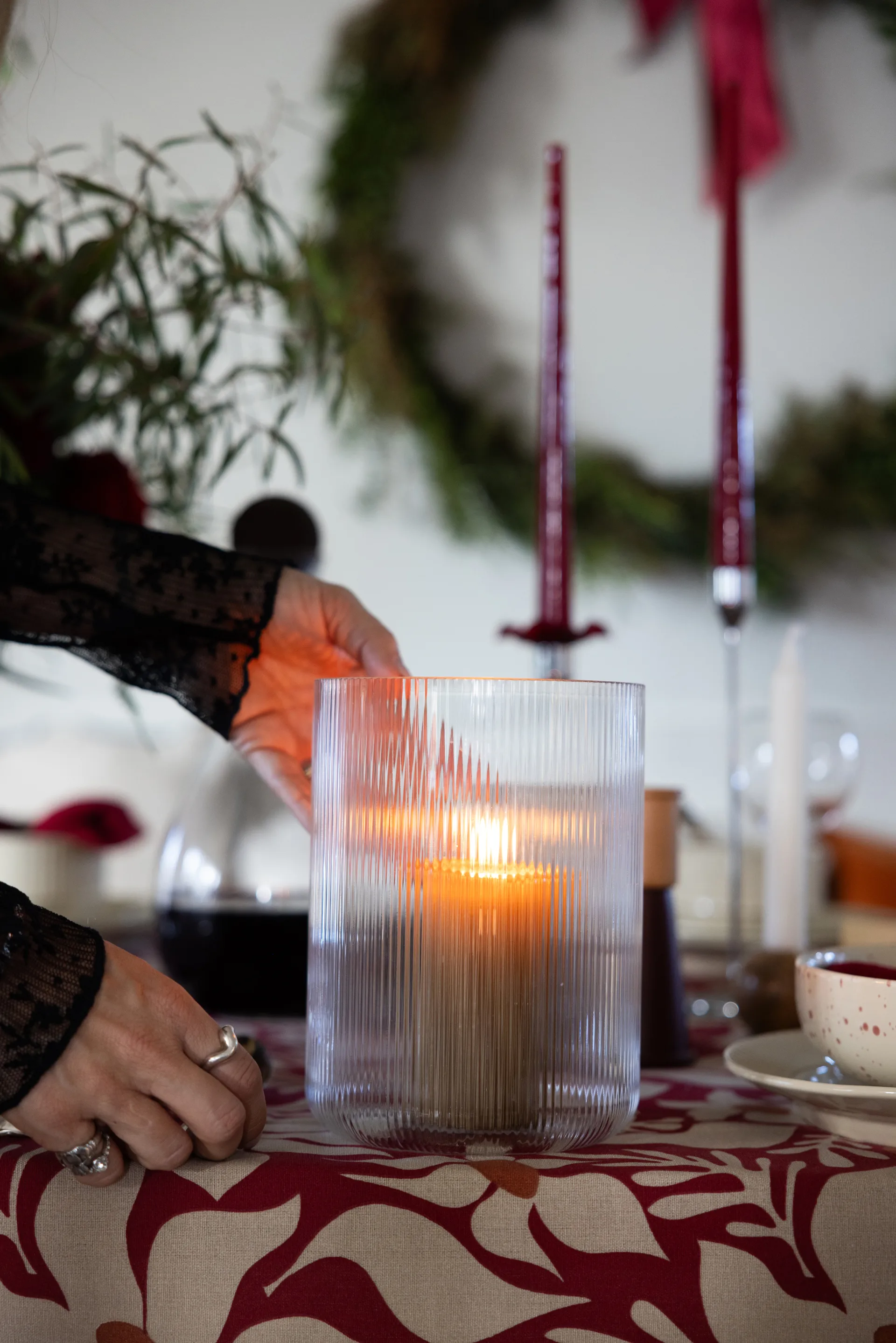 Sagaform Blanka vase/vinkjøler Ø15x20 cm, Klar Sagaform