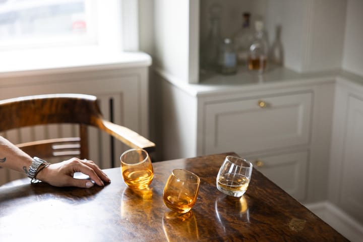 Sagaform tumblers med avrundet bunn 30 cl 6-pk, Amber Sagaform