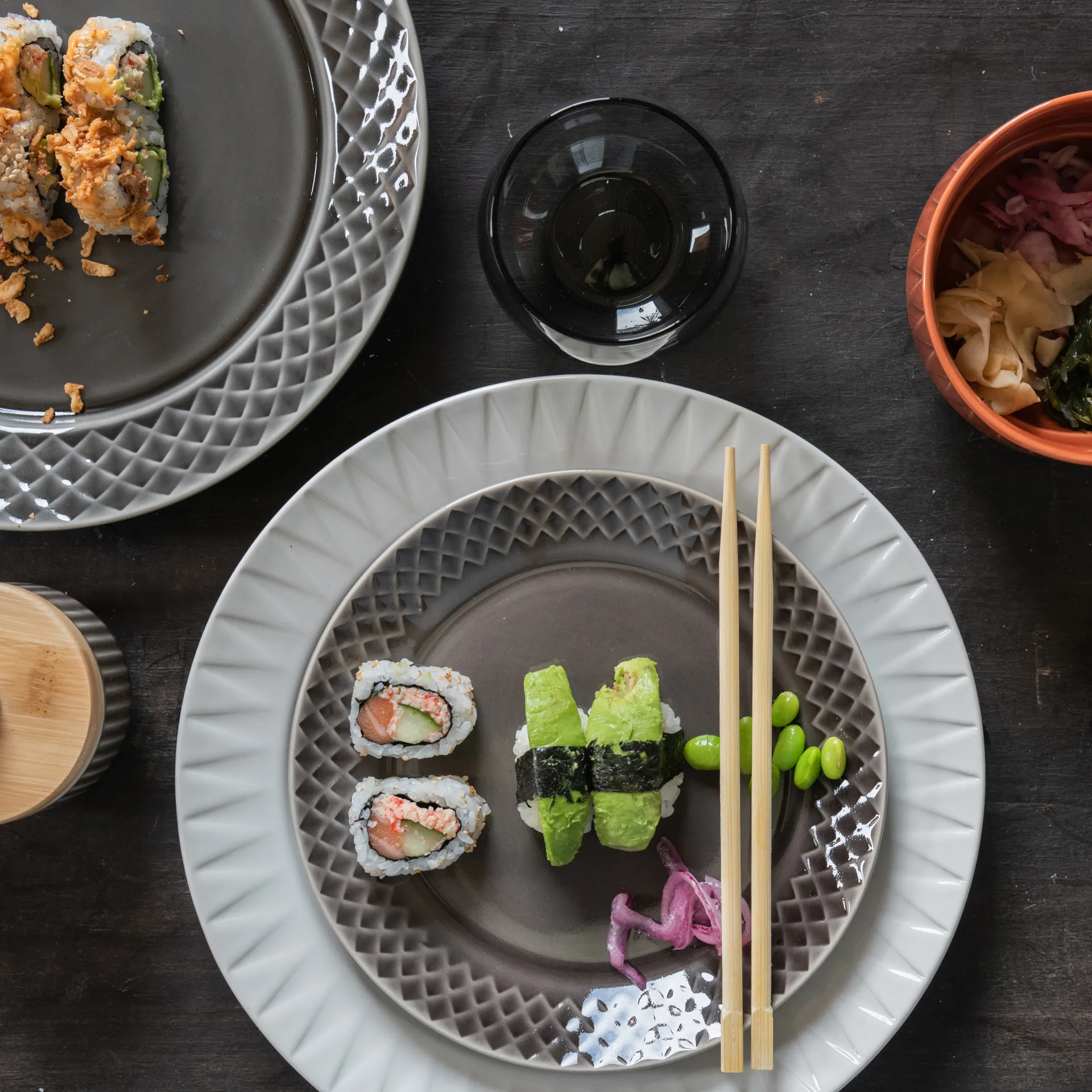 Spectra tumblerglass, Grå Sagaform