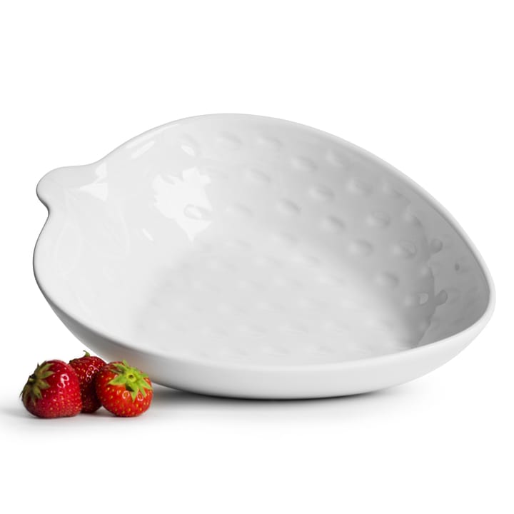Strawberry serveringsskål, hvit Sagaform