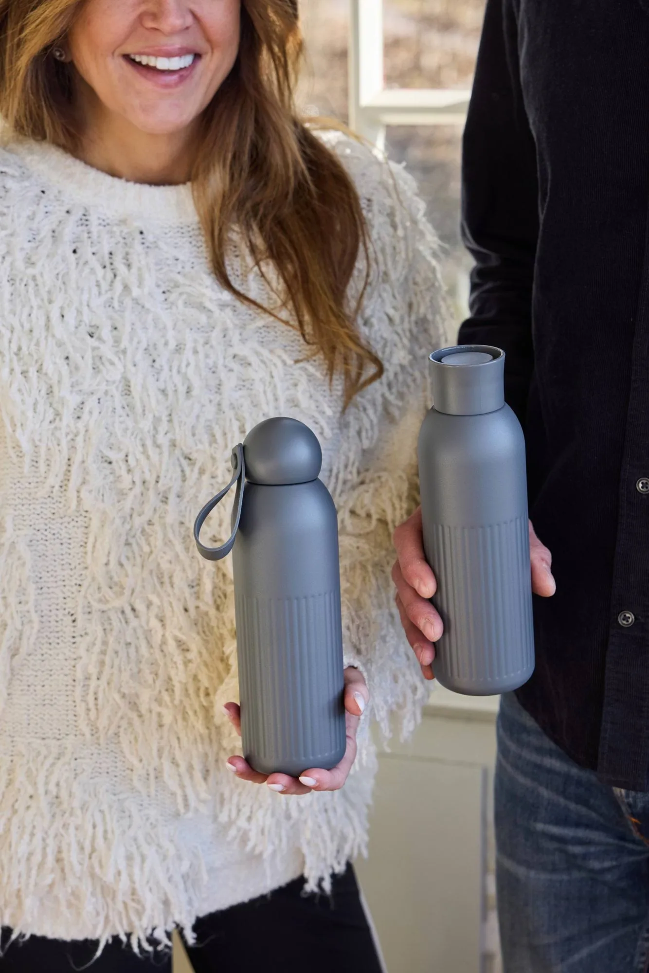 Tekla termoflaske, Grå Pantone Cool gray 10C, 50 cl Sagaform