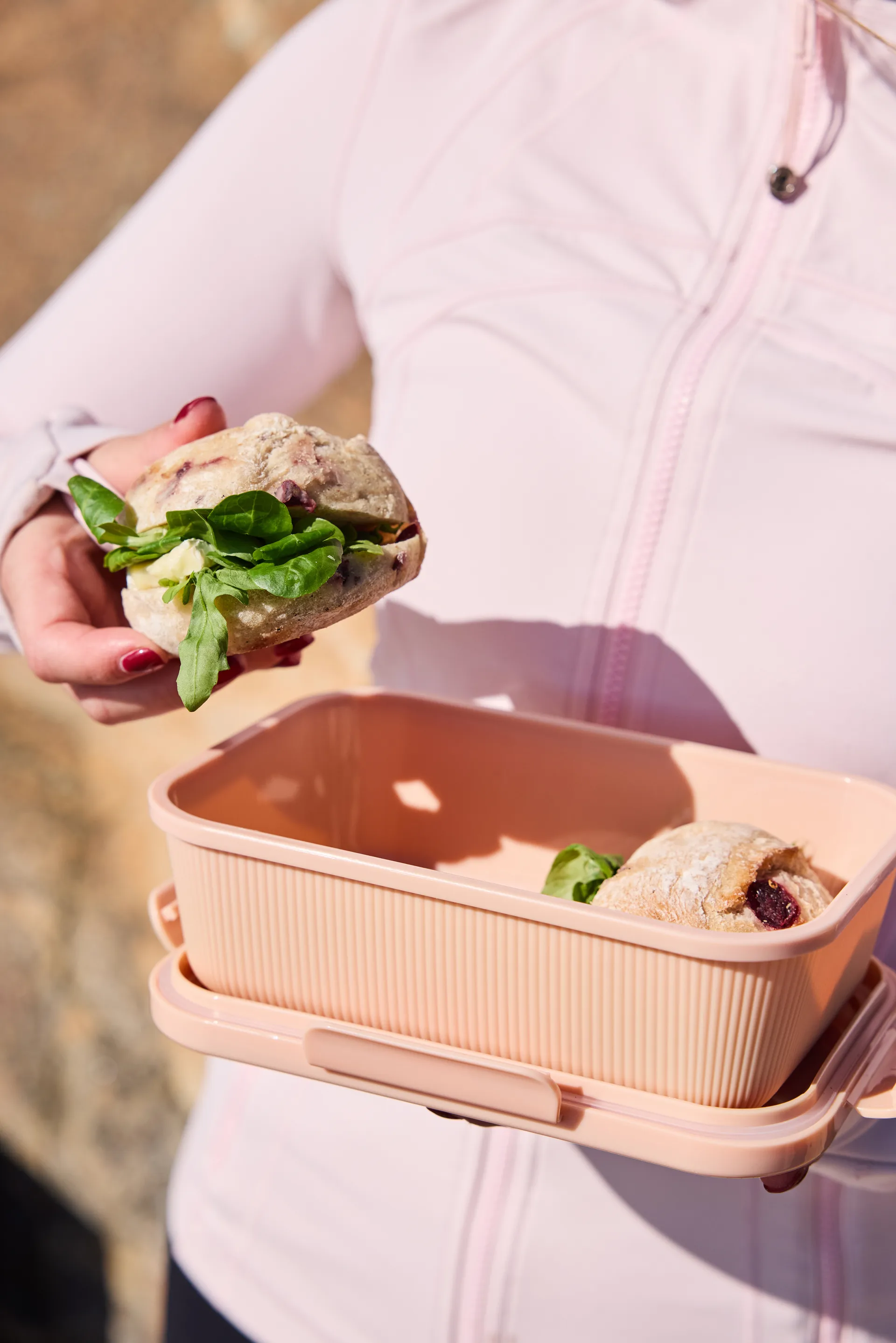 Tina matboks 1,1 L, Rosa Sagaform