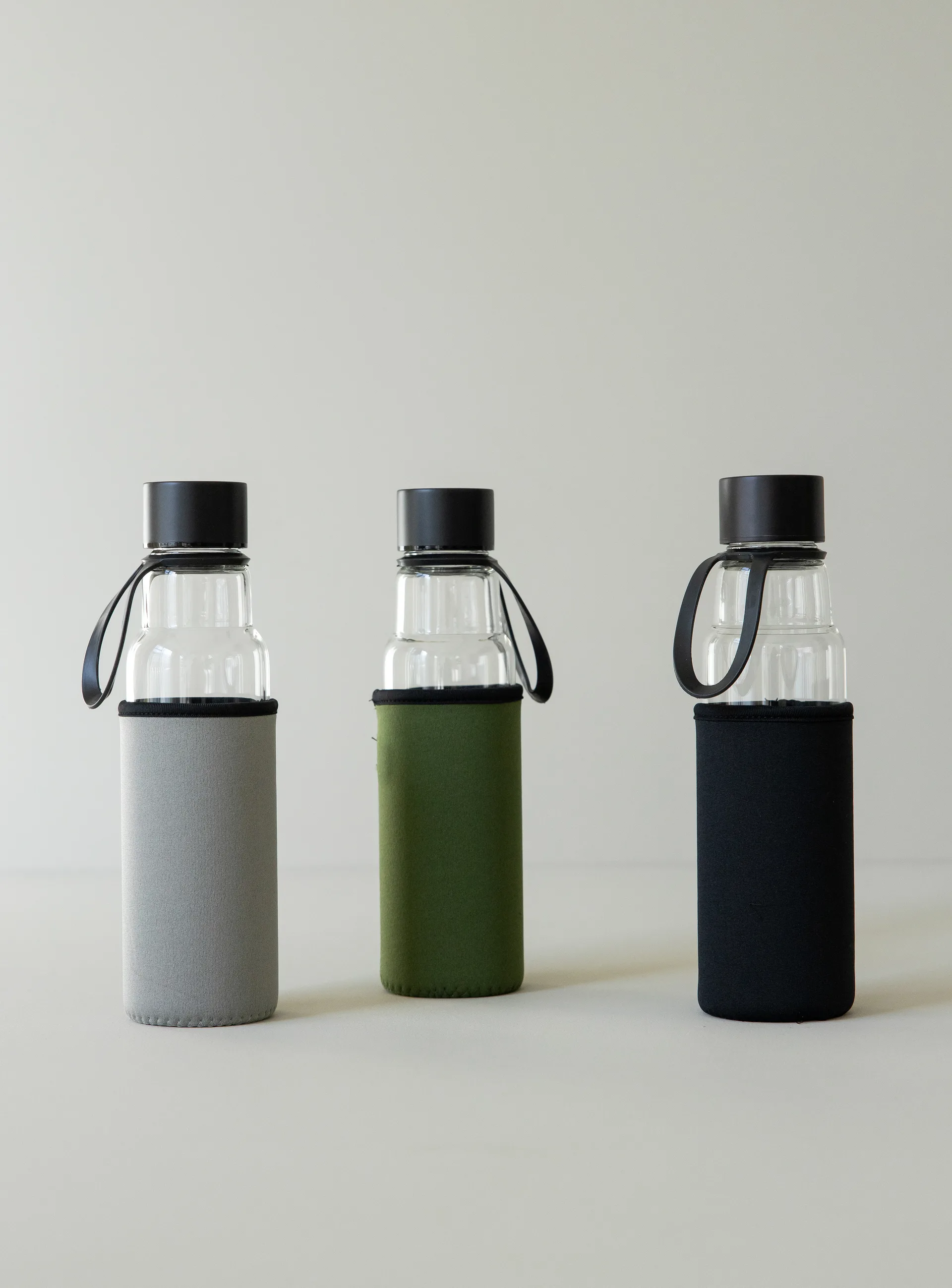 To Go glassflaske 60 cl, Svart Sagaform