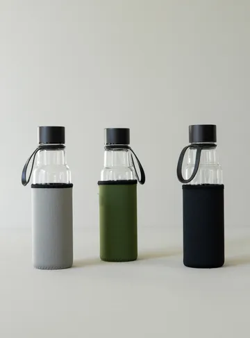 To Go glassflaske 60 cl - Svart - Sagaform