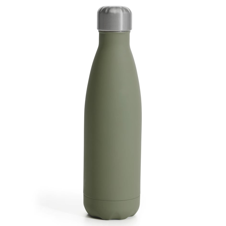 Sagaform To Go stålflaske 0,5 liter Grønn