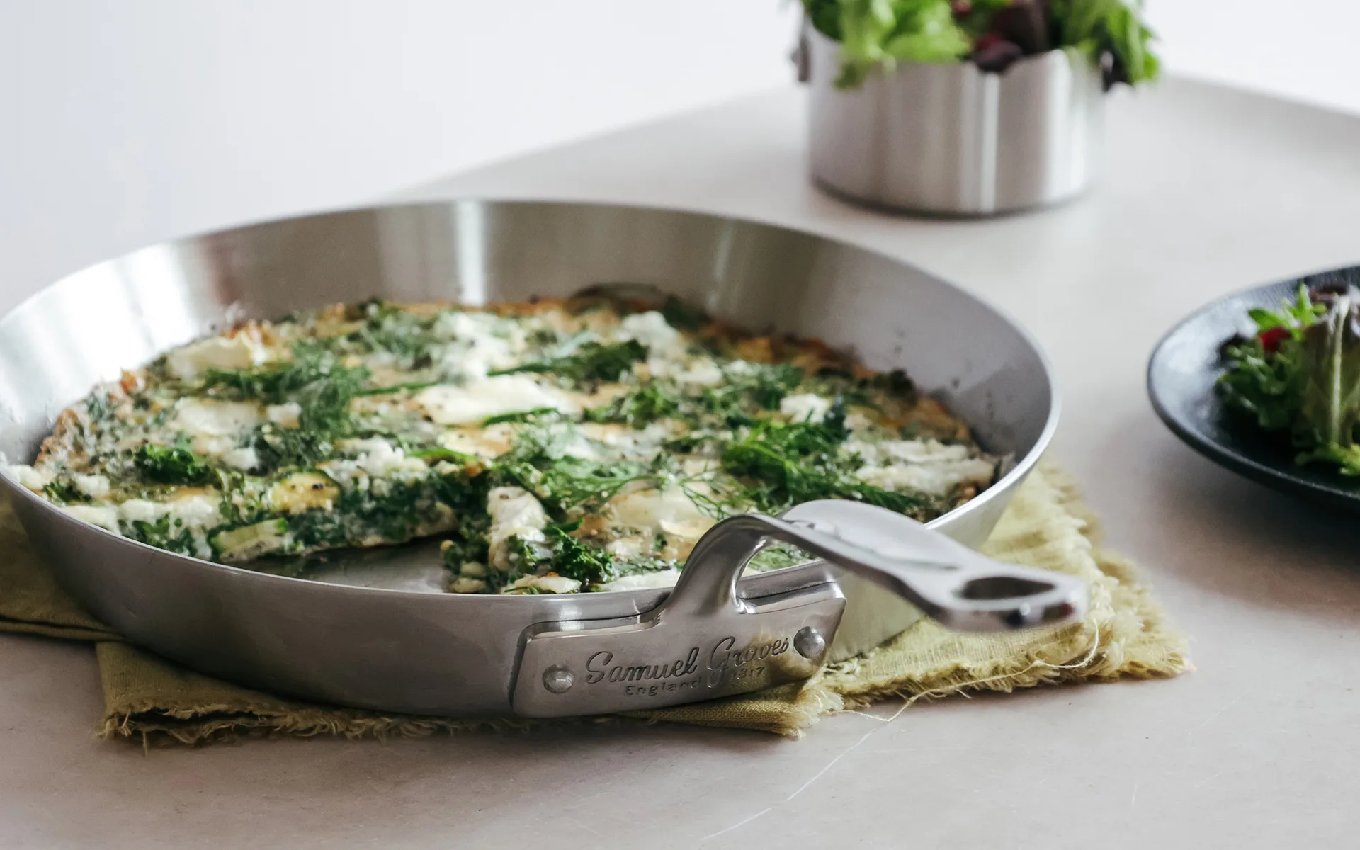 Samuel Groves stekepanne rustfritt stål, Ø30 cm Samuel Groves