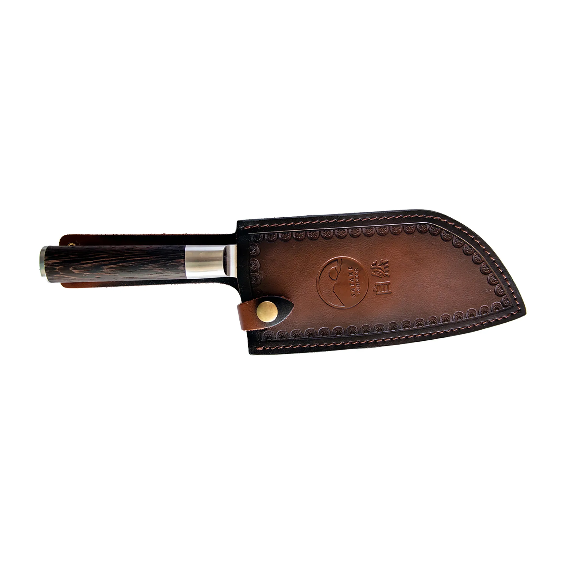 Kuro mori med saia/etui, 19,5 cm Satake