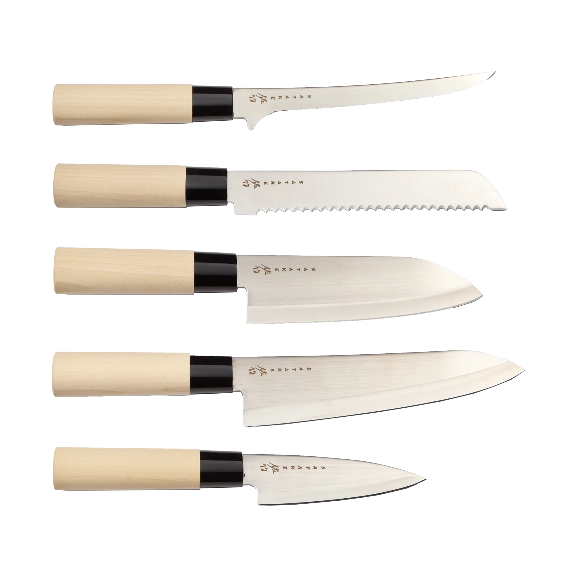 Satake Houcho Balsabox, 5 deler Satake